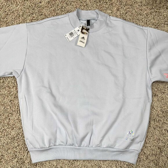 Adidas x Pabllo Vittar Pride Graphic Fleece Sweatshirt Adult Unisex, Size M - Picture 5 of 16